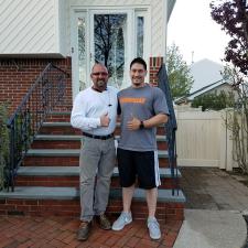 House, Window, Paver, Concrete, and Stoop Cleaning on Tyler Ave. in Franklin Square, NY